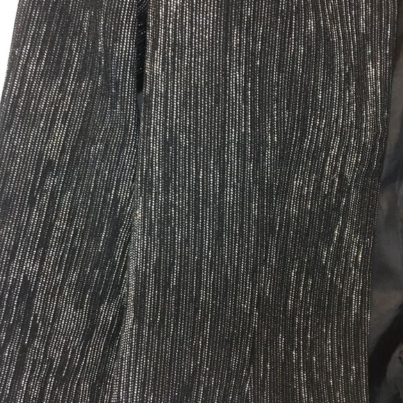 H&M Black Metallic Jacket With Sparkle - Party Wedding Cocktail Jacket - Size S - Picture 3 of 8